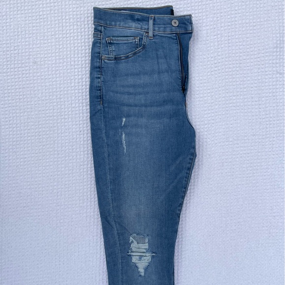 Express Women's Skinny Jeans - Blue - Picture 4 of 8